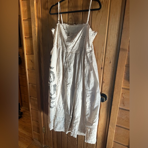 Magnolia Pearl Love eyelet slip dress one size - Picture 4 of 4